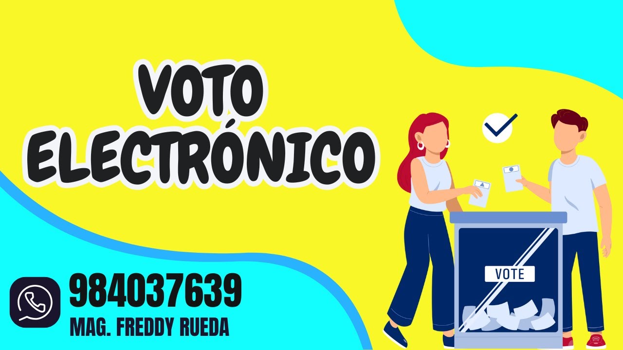 VOTO ELECTRÓNICO 2025