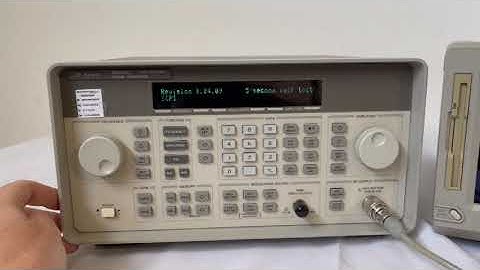 Agilent 8648 C Synthesized Signal Generator (A# 62251)