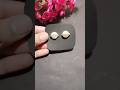 Diy cute small eartops 😱😱 #shorts #ytshorts #diy #craft #earings #viral #easycraftswithsabbo