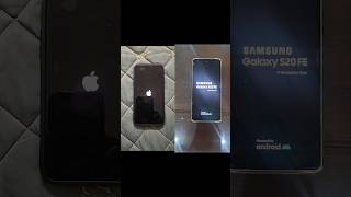 iPhone 11 Pro Max vs Galaxy S20 FE Boot Up Test #smartphone #apple #samsung