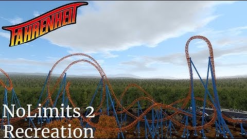 NoLimits 2 - Fahrenheit Hersheypark Recreation Intamin Coaster