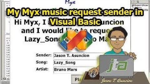 My Myx music request sender in Visual Basic