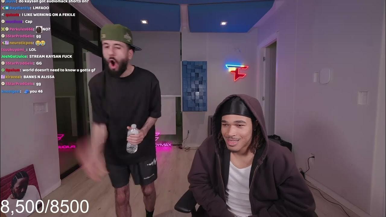 FaZe Kaysan and FaZe Silky Comes on PlaqueBoyMaxs Stream. - YouTube