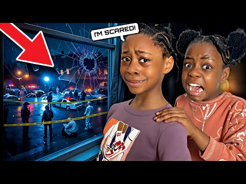 SOMEONE BROKE INTO OUR NEIGHBORHOOD😱