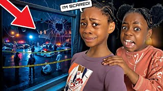 SOMEONE BROKE INTO OUR NEIGHBORHOOD😱