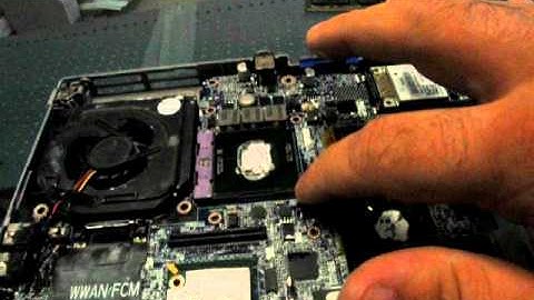 BGA reflow of a Dell Latitude D630 to fix a scrambled video issue "fixed" by PrecisionDivision.com