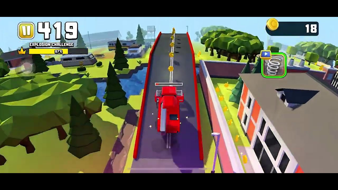 RECKLESS GETAWAY 2 : COMBINE HARVESTER VEHICLE CRUISING , CLEARING THE CHALLENGES AND CRUISING #game