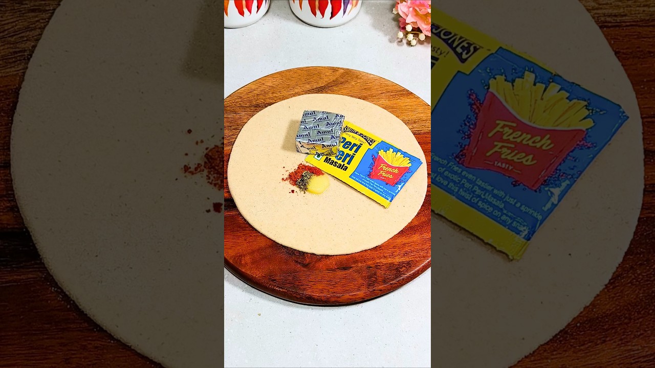 Peri Peri Double Cheese Paratha 😍🤤 