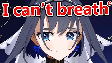 Kronii got so nervous, her voice started to tremble