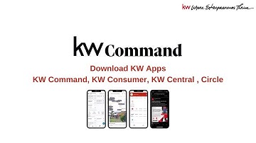 Download KW Apps: KW Command, KW Consumer, KW Central, Circle