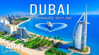 [4K] Dubai 🇦🇪 City of the Future, Billionaire Skyline | Burj Khalifa, Palm Jumeirah