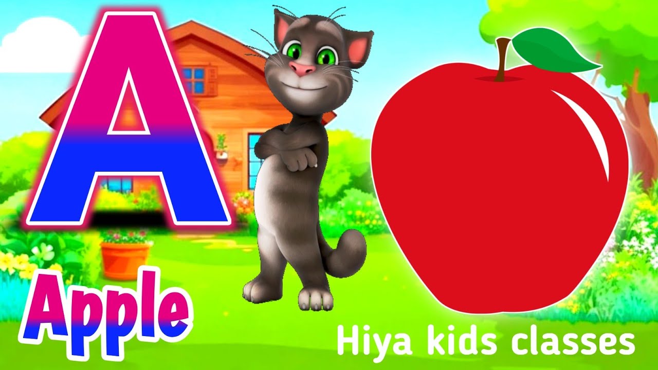 Phonics Song 2 with TWO Words in 3D - A For Airplane - ABC Alphabet Songs with Sounds for Children