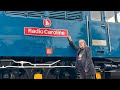 Rick Wakeman unveils Radio Caroline Locomotive | Unveiling and Interview at Mangapps Railway Museum