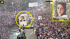 Sridevi Funeral Live : CRAZY FANS Follow Sridevi's Body