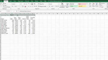Excel merge cells