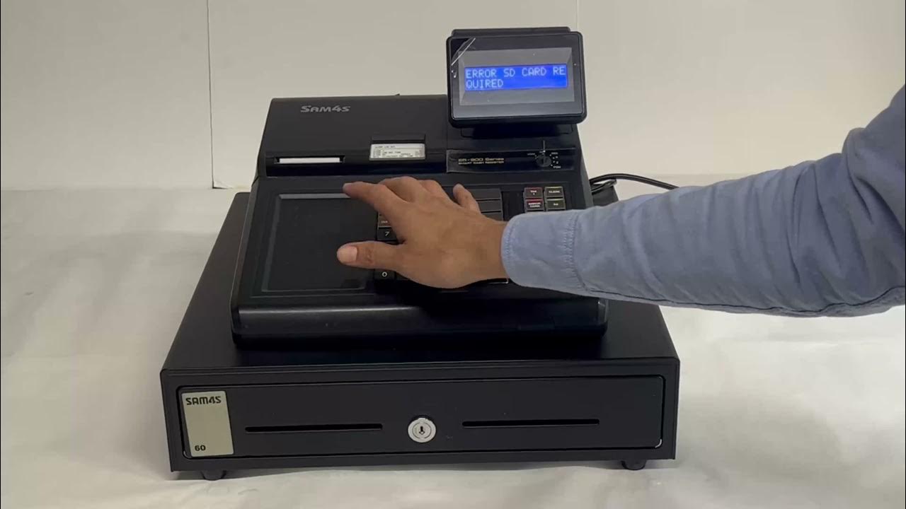 RAM Clear & How to Sign Clerks In/Out SAM4S ER915 Cash Register