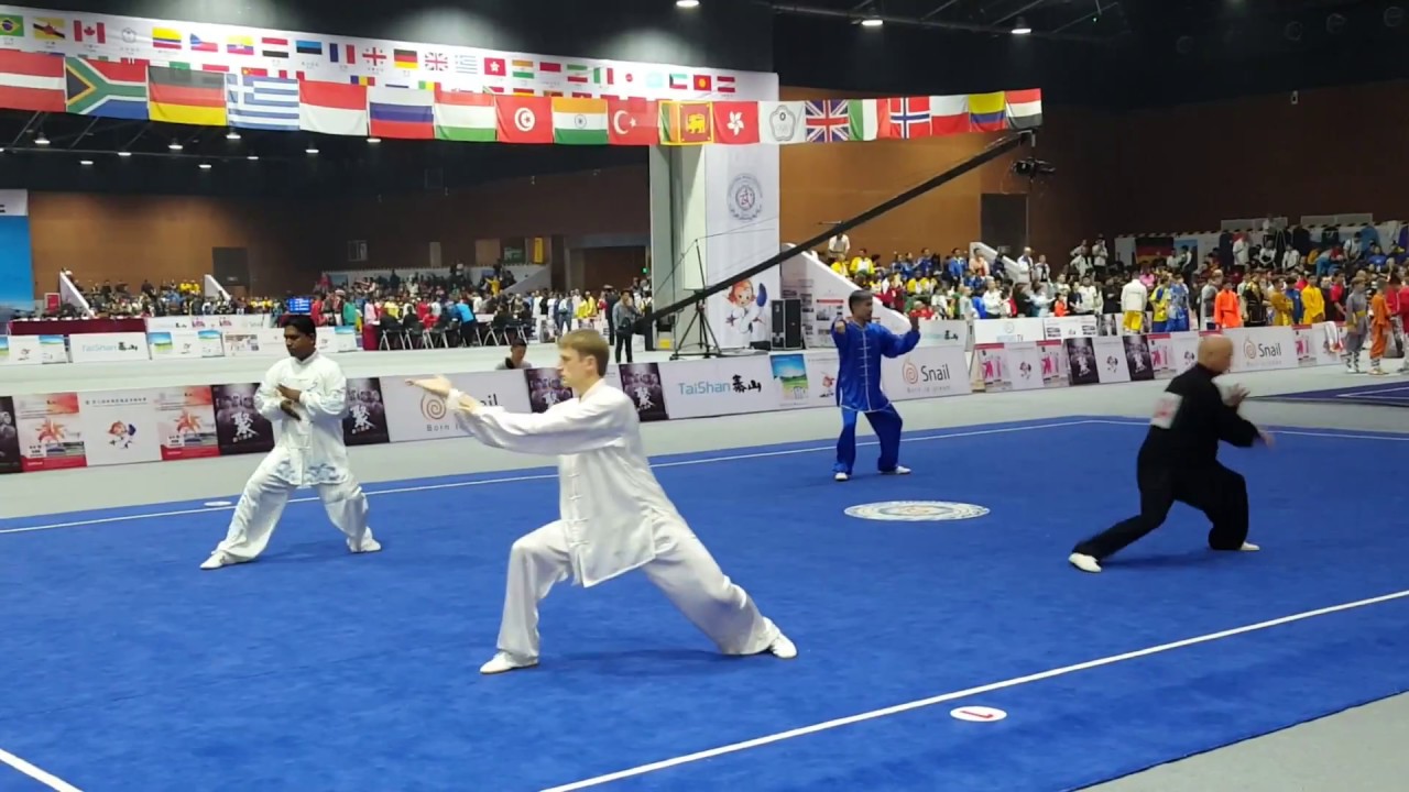 Sergey Sukhovey - 1st place in taijiquan on the World Kungfu Championchips