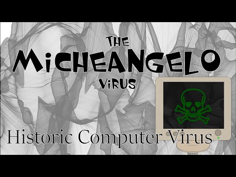 วีดีโอ: Michelangelo ที่มีชื่อเสียงคือไวรัสชนิดใด