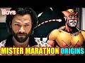 Who Exactly Is Mister Marathon? - His Crazy Origins And His Lesser Known Comic Story