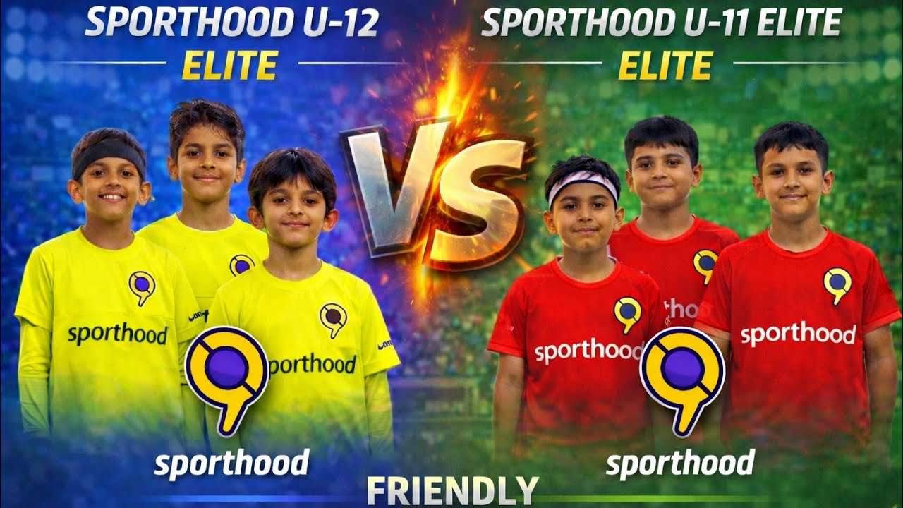Sporthood U-12 elite vs Sporthood U-11 elite friendly part 2 