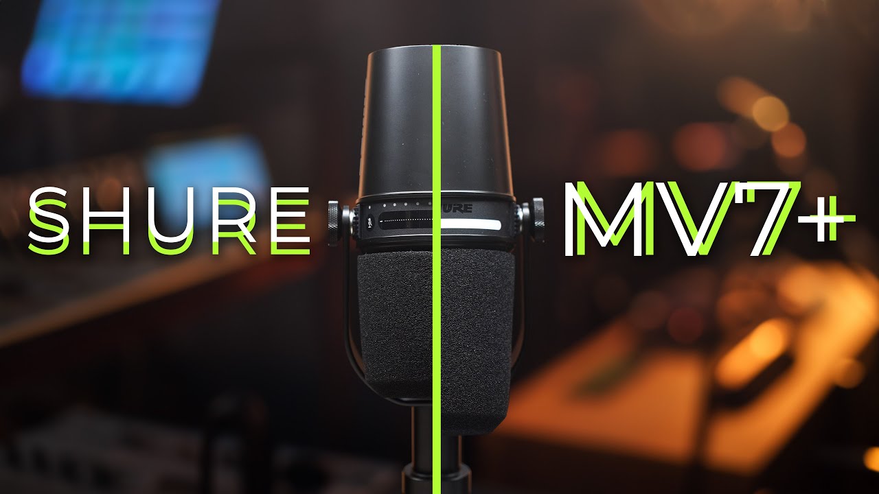 Best USB Mic For Content Creators? - Shure MV7+ Podcast Mic Review ...