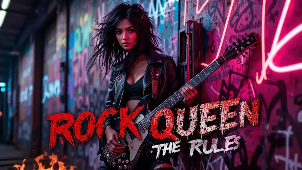 Rock Queen: The Fierce Guitar Goddess Takes Over! 🎸🔥 - YouTube