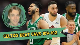 Celtics Survive Cavaliers in 109-102 Game 4 Win and Offense Finds a Way to Overcome Lack of Threes