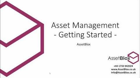 Introduction to Asset Management