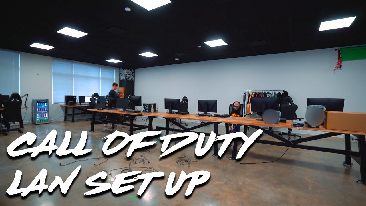 BUILDING THE CDL LAN CENTER (HOW THEY COMPETE) YouTube