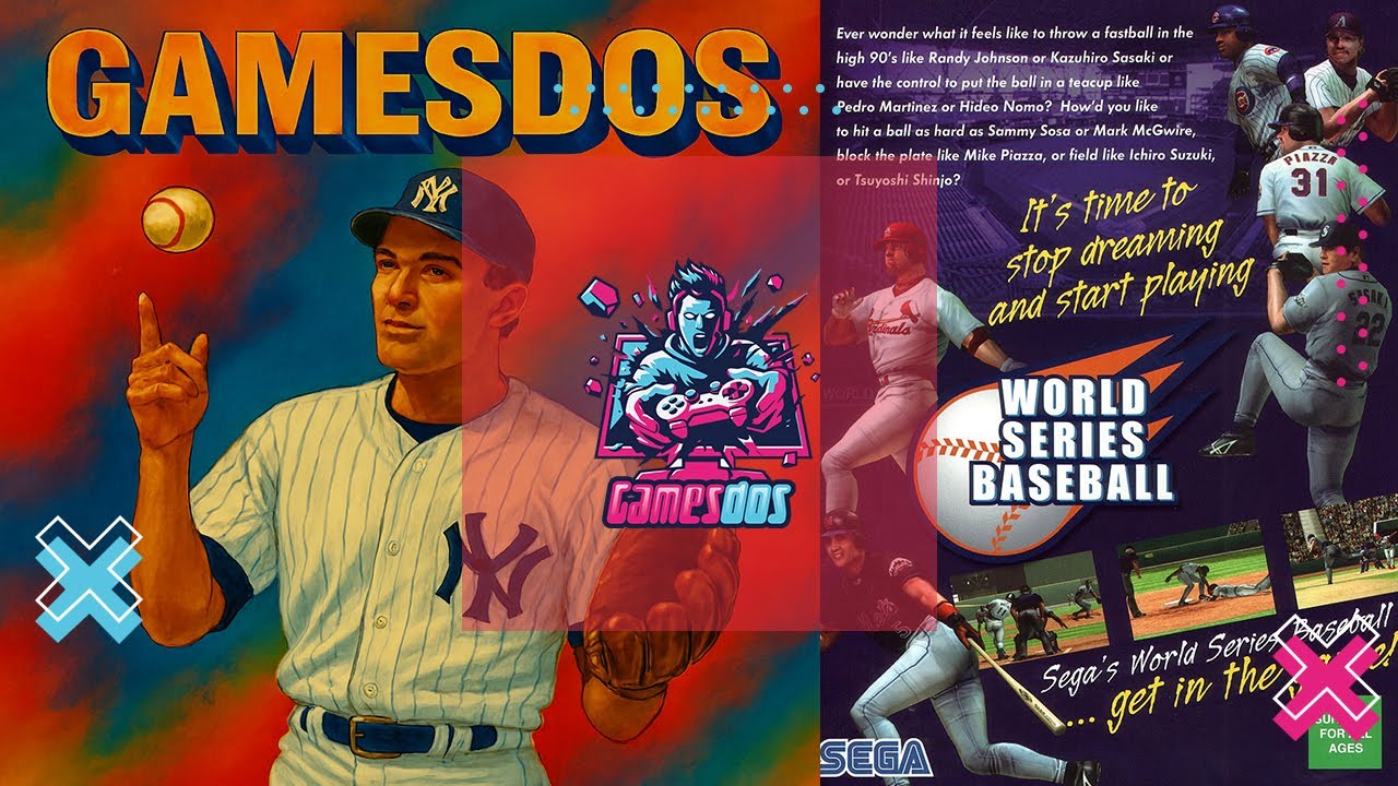 World Series Baseball Gameplay Sega Naomi HD 1080p