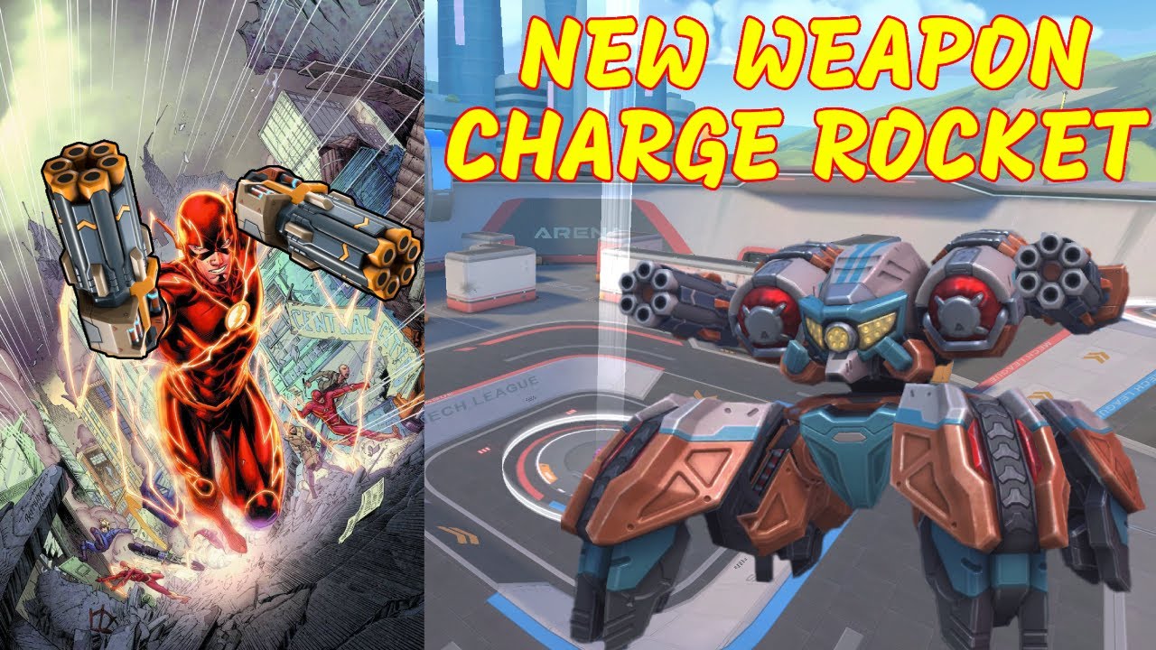 VELOCIDAD PERMANENTE CON LA NUEVA ARMA CHARGE ROCKET | MECH ARENA