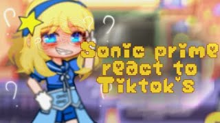 Sonic Prime React To Tiktoks Maria Angst Gacha Part 2