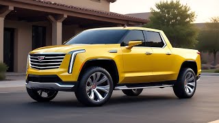 The 2025 Cadillac Pickup: Blending Luxury and Utility | CAR MASTER 2025