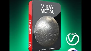 (Download) V-Ray Metal Texture Pack for Cinema 4D