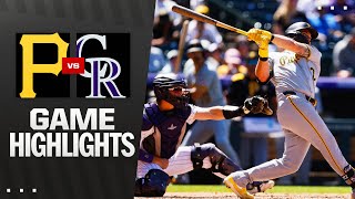 Pirates vs. Rockies (8/3/25) | MLB Highlights