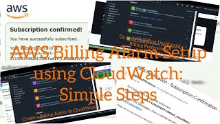 🚨 AWS Billing Alarm Setup: Simple Steps to Stay Alert & Control Costs! 💰#beginnerfriendly