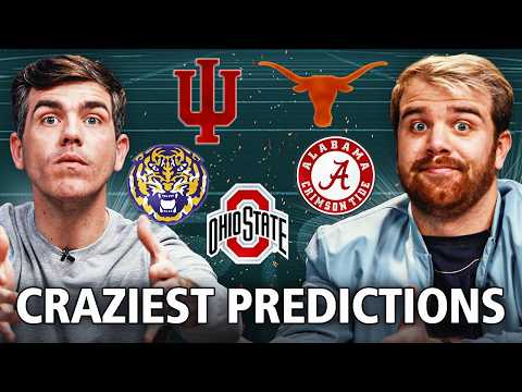 College Football's CRAZIEST PREDICTIONS for 2026