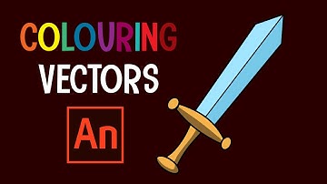 Adobe Animate Tutorial - How to Color a Vector in Adobe Animate