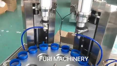 5 gallon cap wadding lining foam inserting machine