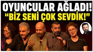 Serhat Kılıç’ın cenaze töreninde oyuncular gözyaşlarını tutamadı! \