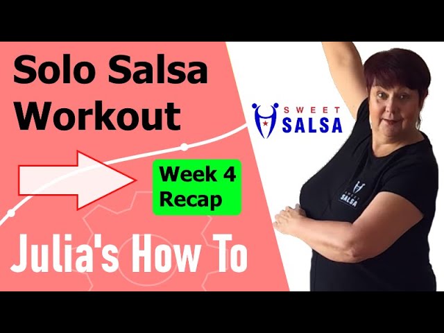 Follow Julia as she presents this solo salsa tutorial to show you how to do this weeks solo salsa steps. 

Some tricky s