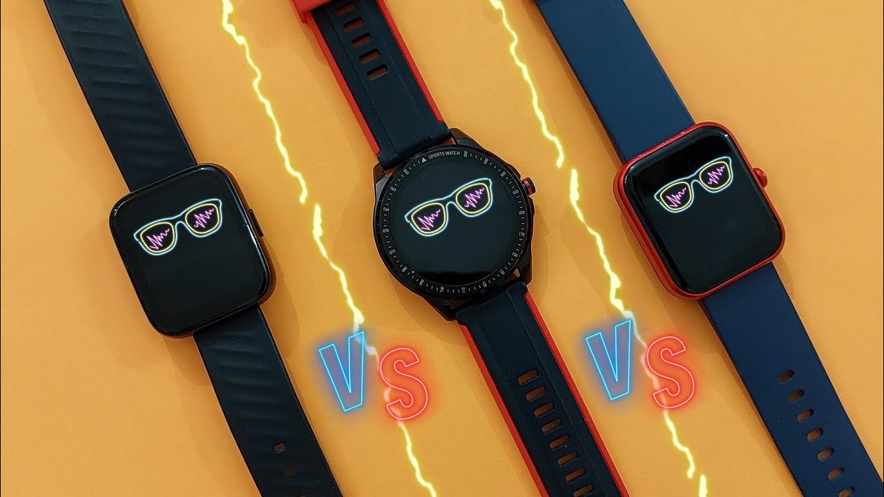 Display comparison between BoAt Xtend vs BoAt Flash vs BoAt Wave Pro 47 smartwatch | 