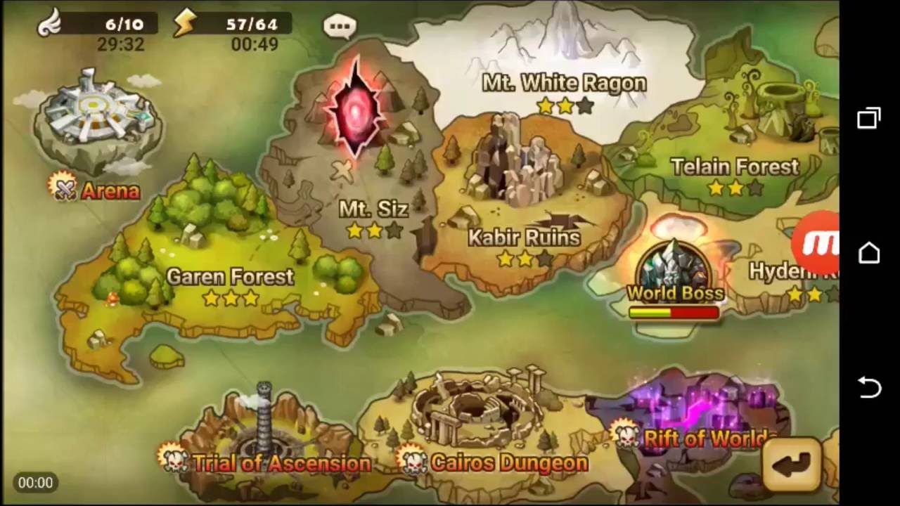 Summoners War: Mt  Siz Dimensional Rift Hard