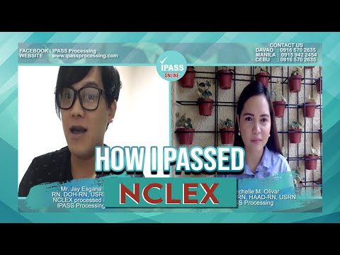 Part 1: How To Pass The NCLEX Tips And Strategies | Jay Esgana, RN, DOH-RN, USRN