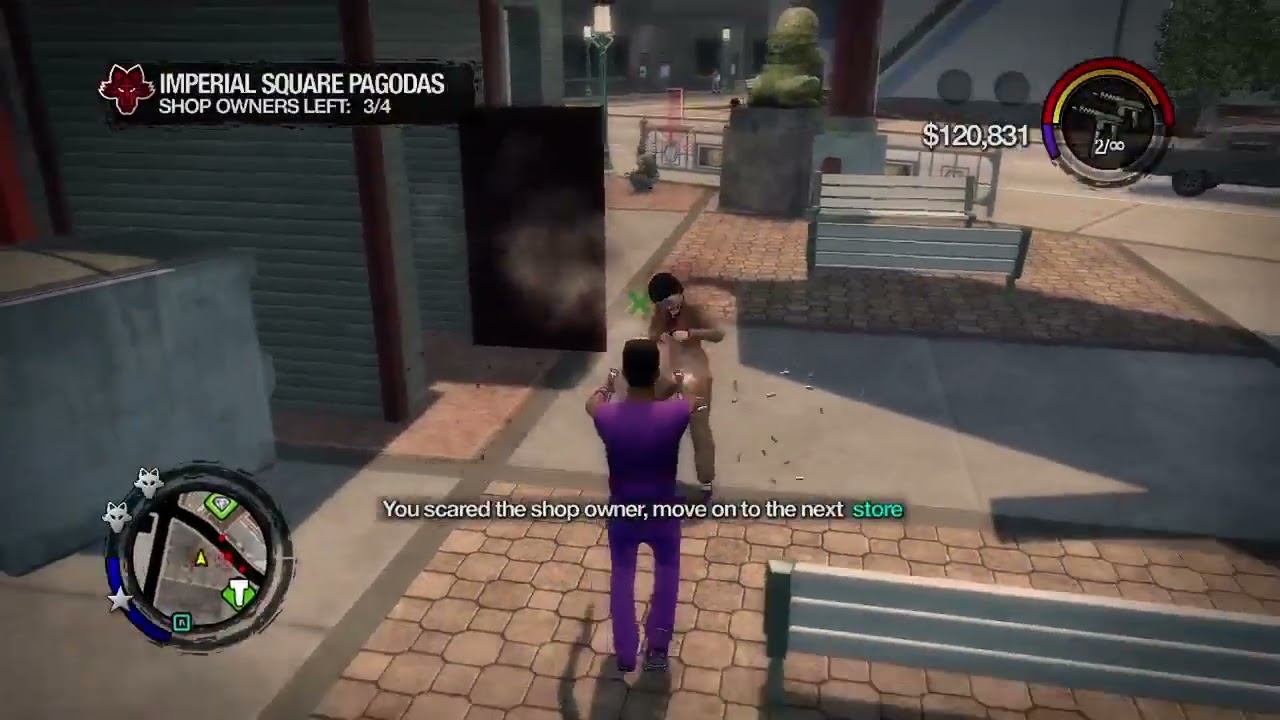 Saints row 2 anniversary run part 10 the brotherhood stonghold store/ carlors death