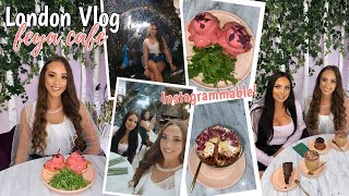 Feya Cafe Knightsbridge & Harrods Review London Vlog Eat Out To Help Out