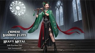 Download Lagu Chinese Bamboo Flute × Heavy Metal — Jade Fire Over Iron (Cinematic Instrumental) | Metal Sirens AI MP3