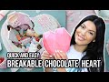 DIY BREAKABLE CHOCOLATE HEART | QUICK AND EASY GIFT IDEA | SCCASTANEDA