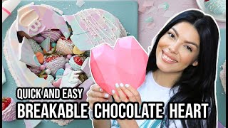 Breakable Chocolate Heart Tutorial – Sugar Geek Show