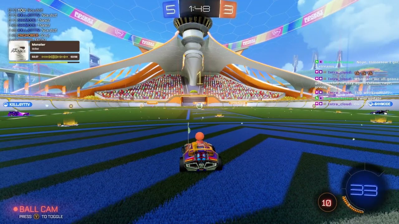 Low energy rocket and a sick KJ make the best egg team... - w/ @kxllj0y